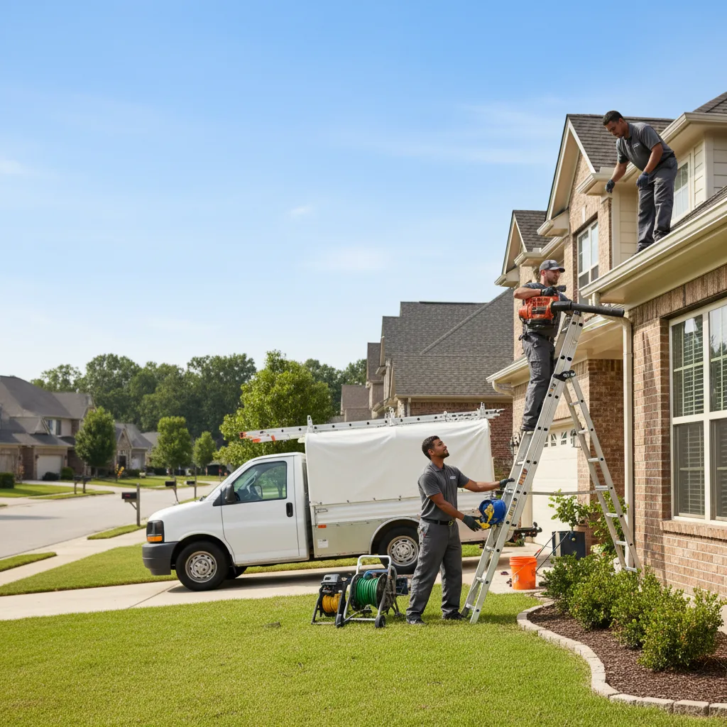 Home Gutter Service in Mayflower, AR near me